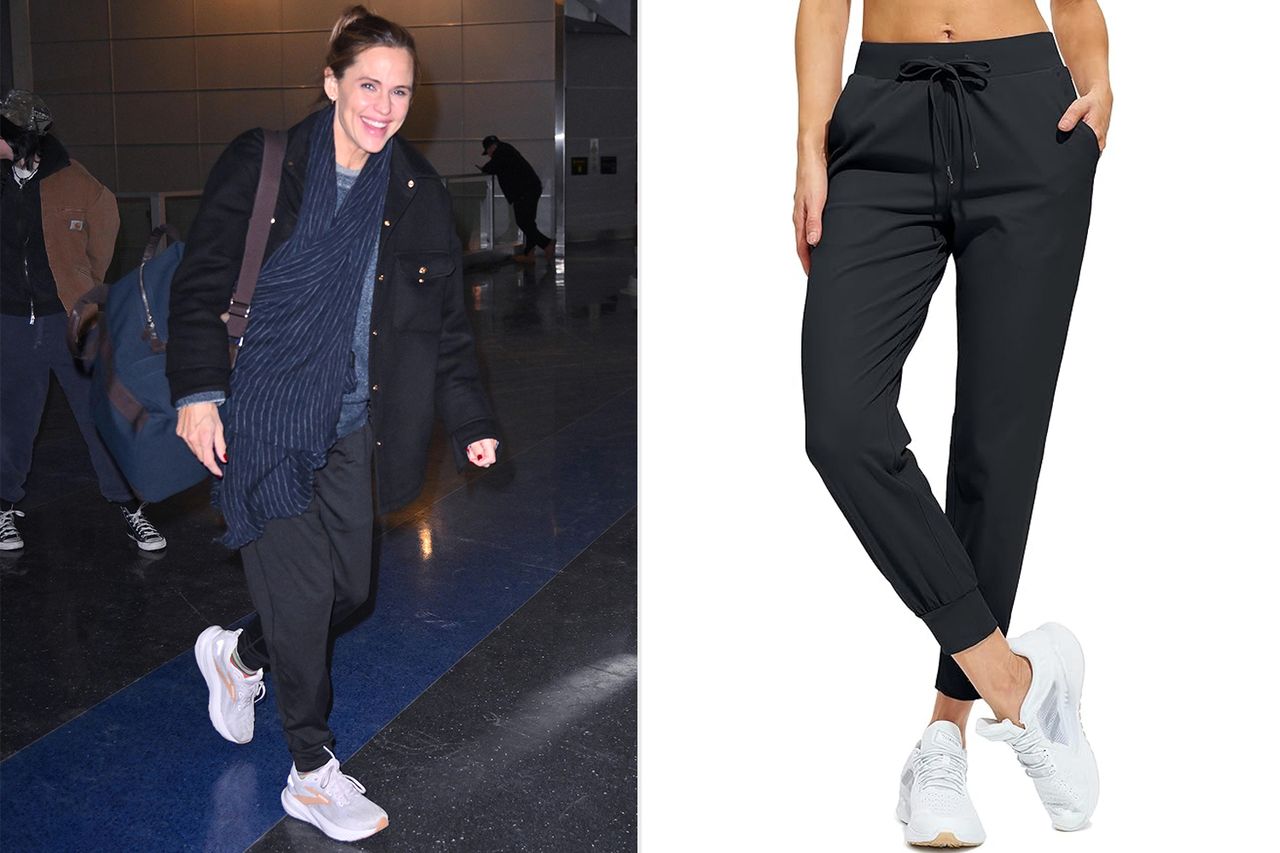 Celeb Airport Outfits: Jennifer Garner Credit: TheImageDirect.com; Amazon