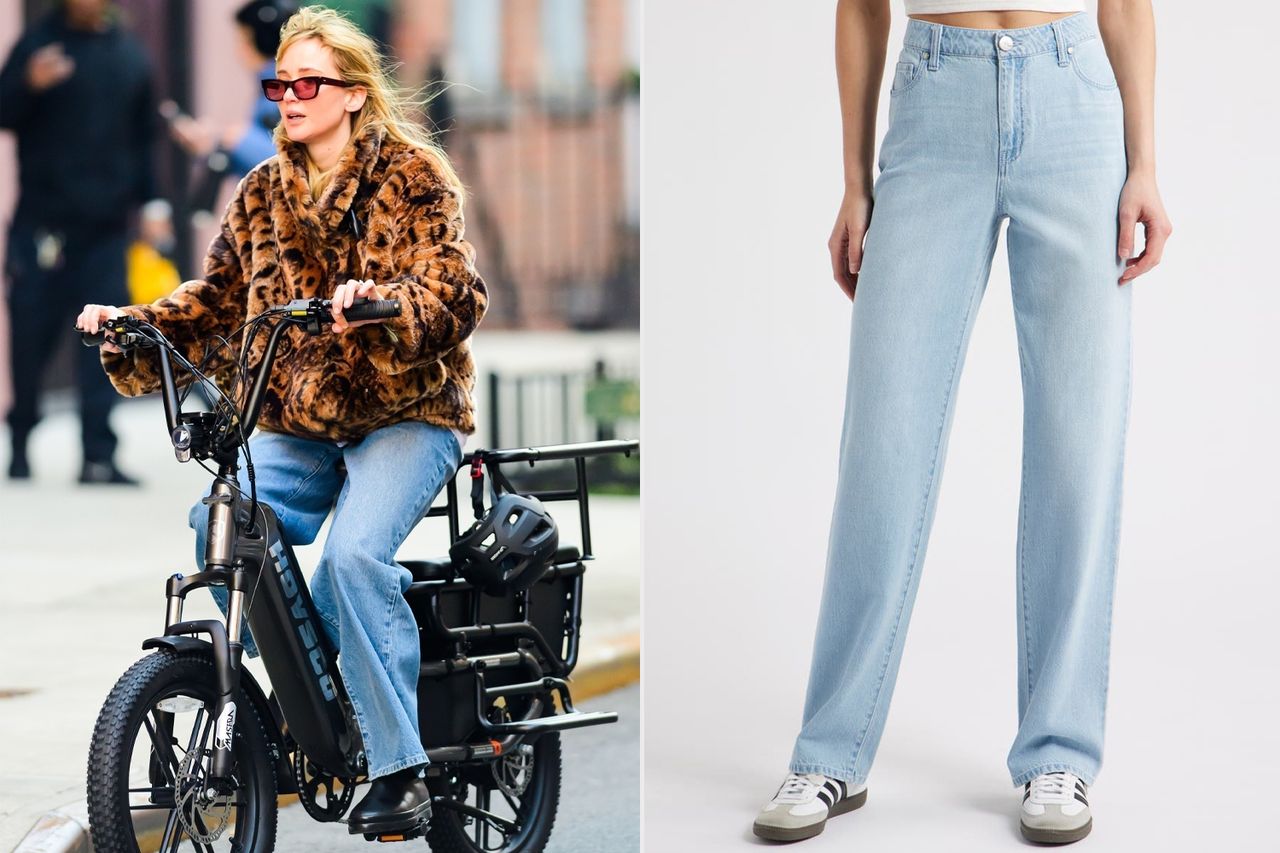 Jennifer Lawrence, Jeans Credit: BACKGRID; Nordstrom