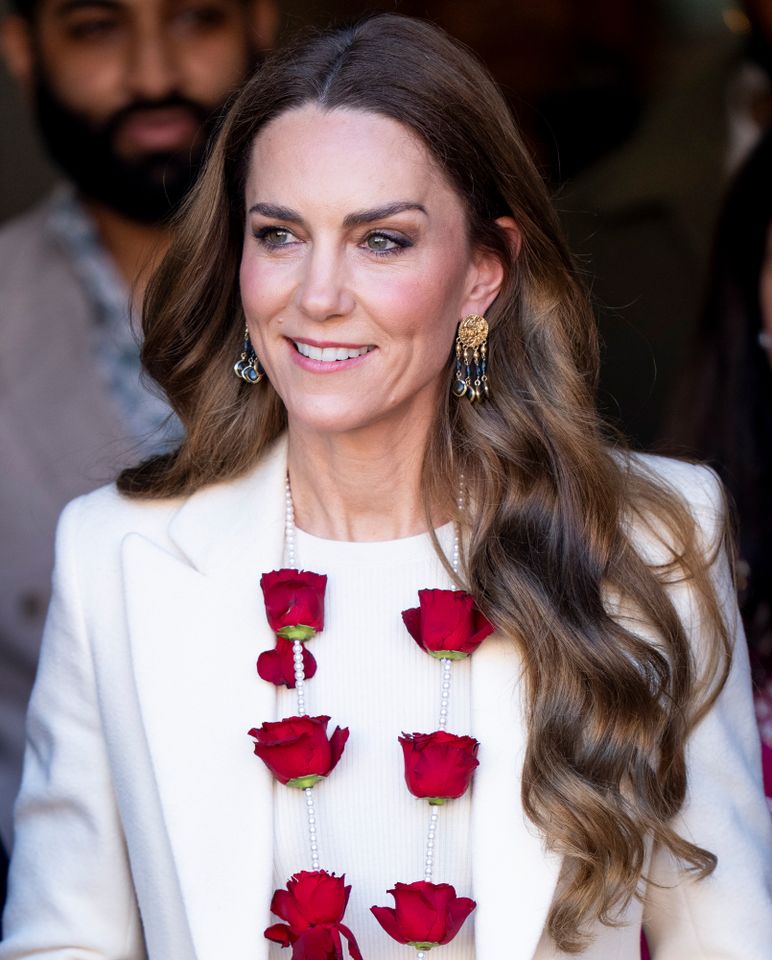 Kate Middleton in Leicester, England on March 5, 2026.Credit: Mark Cuthbert/UK Press via Getty