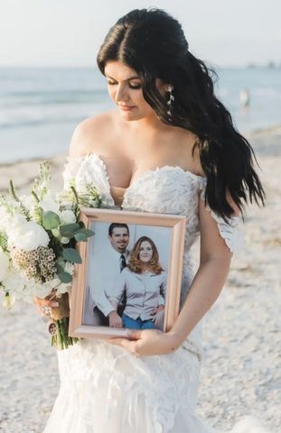 Katy Garrett on her wedding dayCredit: Katy Garrett