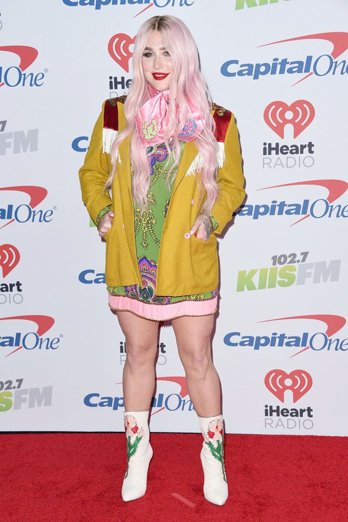 Kesha At Jingle Ball 2017