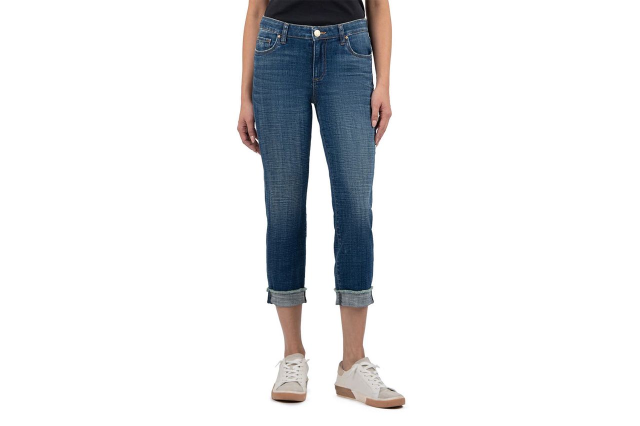 Amy Crop Straight Leg Jeans KUT from the Kloth Credit: Nordstrom