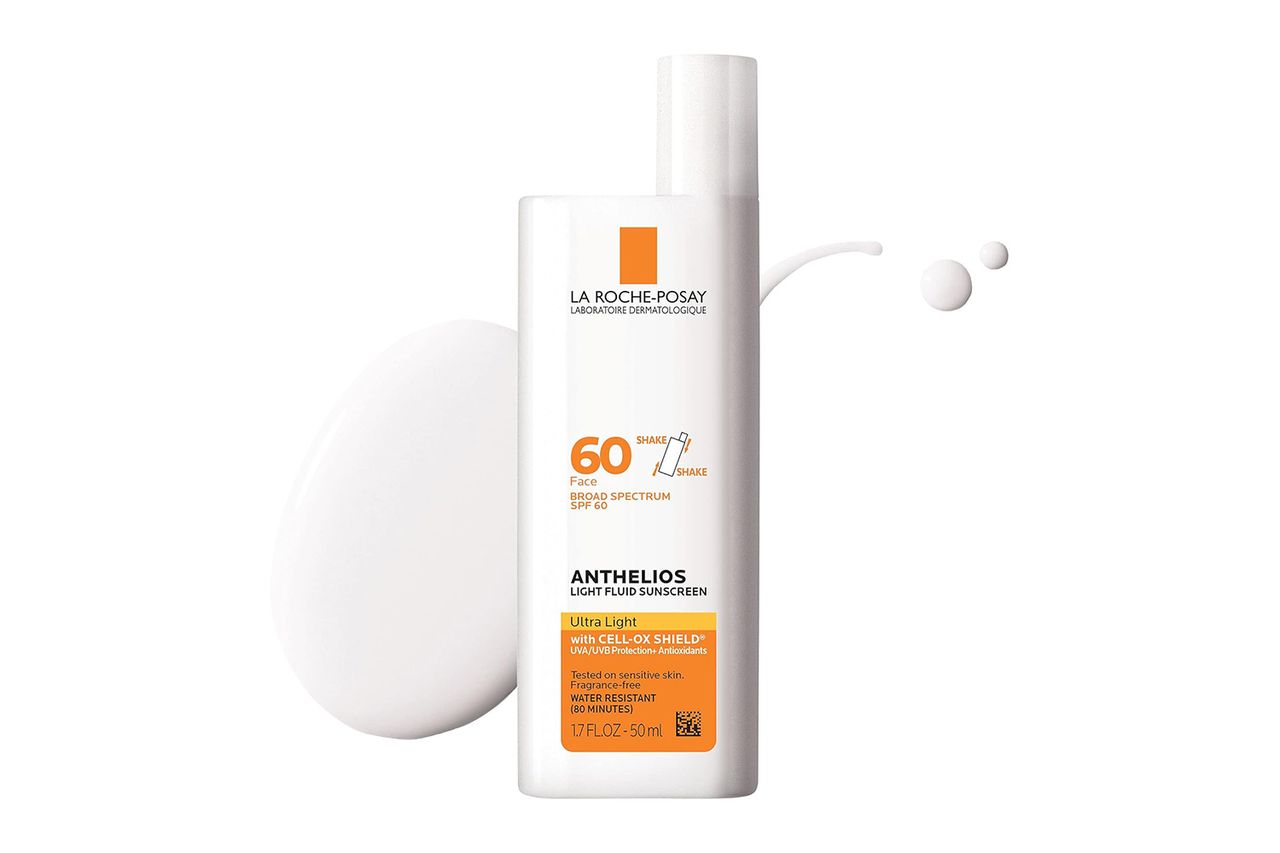 La Roche-Posay Anthelios Light Fluid Facial Sunscreen SPF 60 Credit: Amazon
