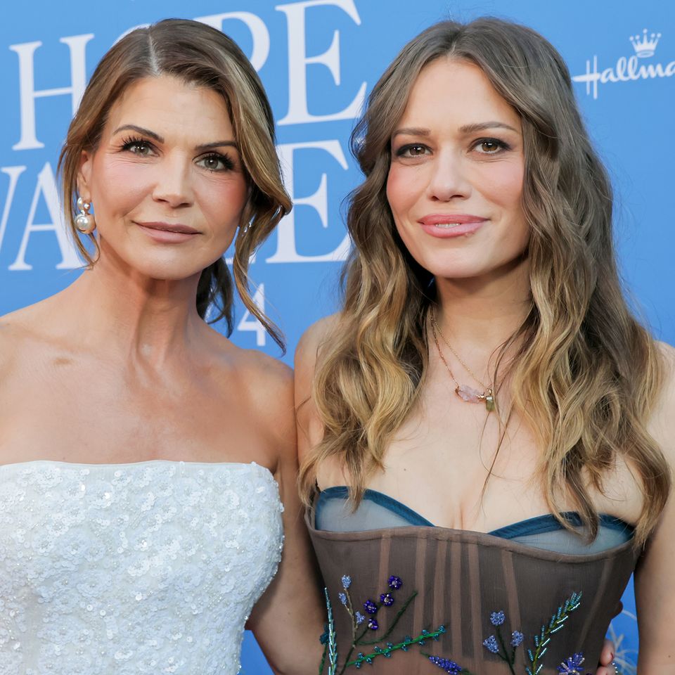 Lori Loughlin and Bethany Joy Lenz attend When Calls the Heart & Hope Valley: 1874 Celebration Lori Loughlin and Bethany Joy LenzCredit: Rodin Eckenroth/Getty
