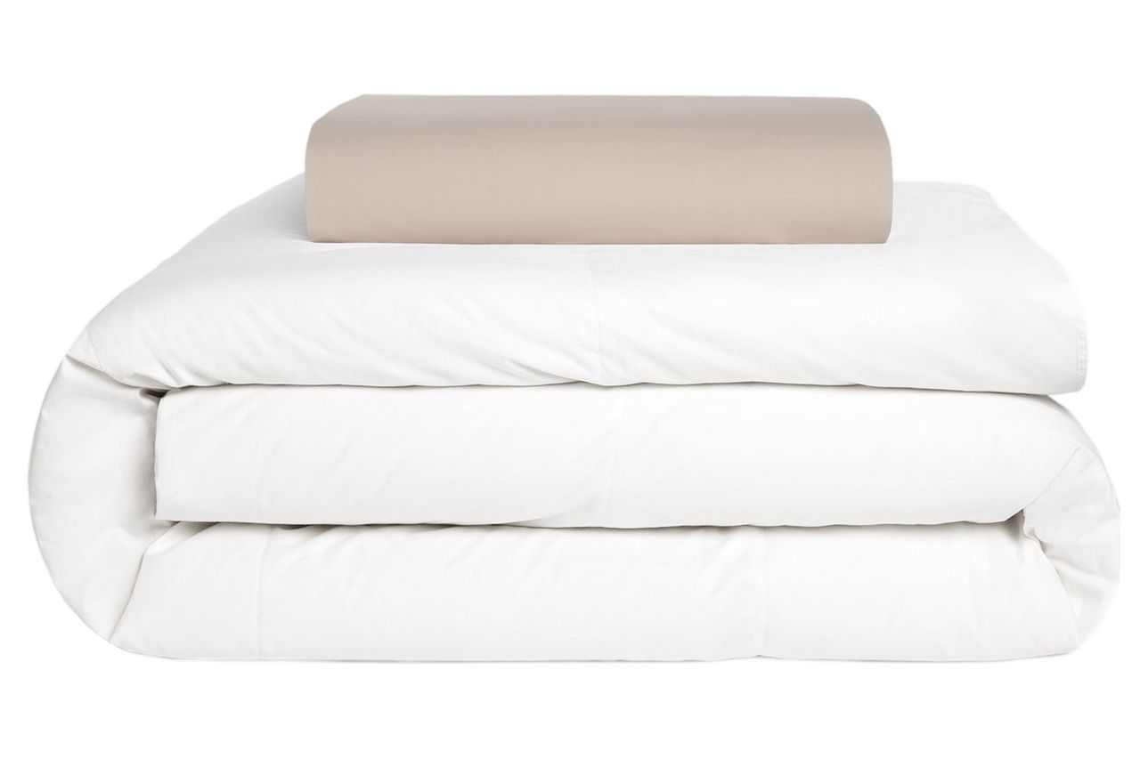 Luxe Sateen Duvet Bundle Credit: Brooklinen