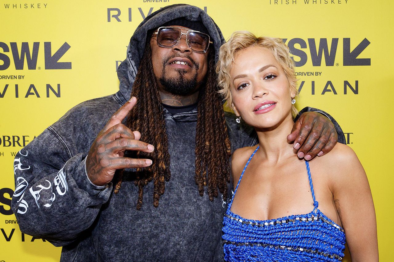Marshawn Lynch and Rita OraCredit: Erika Goldring/Getty