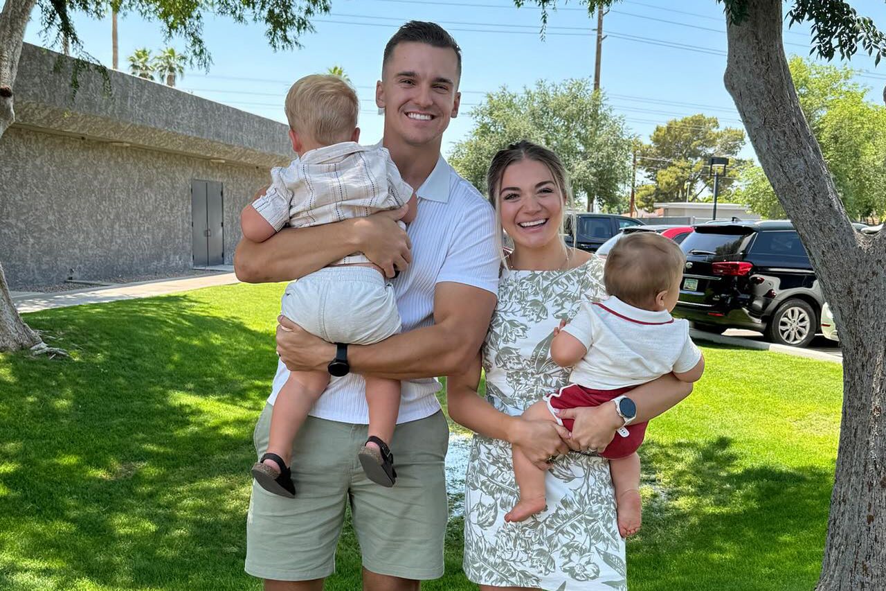 Matt and Abby Howard with kids Griffin and AugustCredit: Abby Howard/Instagram