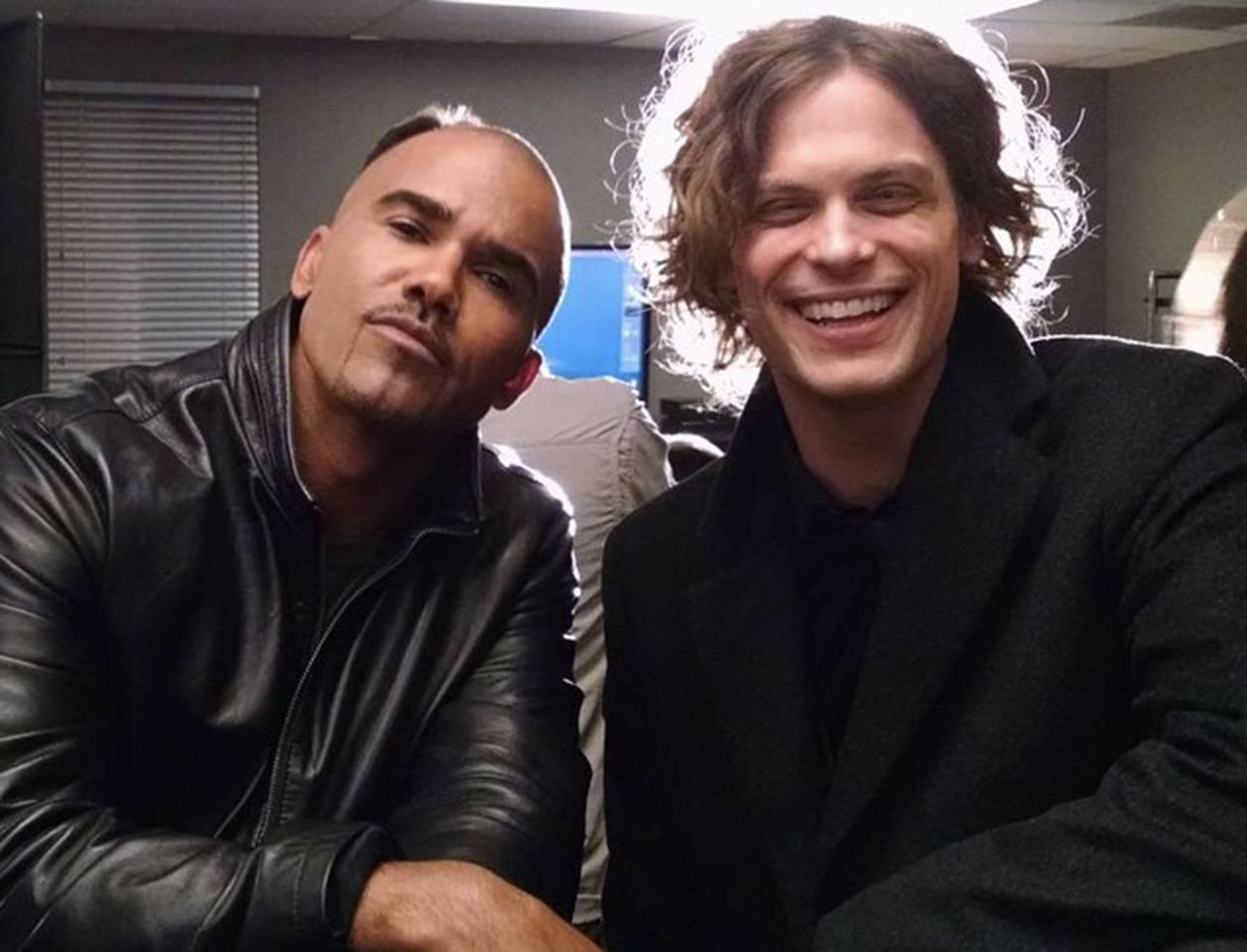Shemar Moore and Matthew Gray Gubler in 2014Credit: Matthew Gray Gubler/Instagram