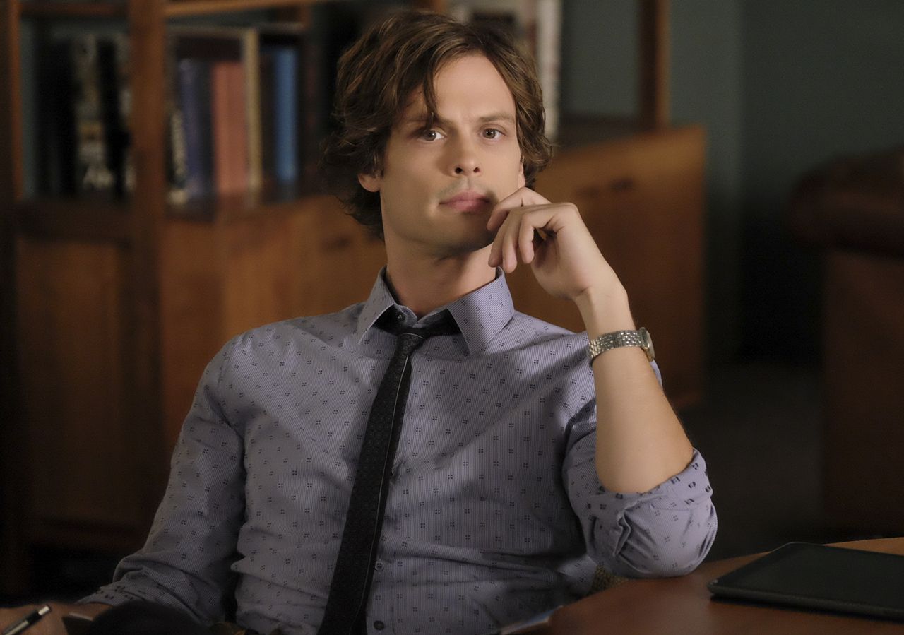 Matthew Gray Gubler as Spencer Reid in 2016Credit: CBS