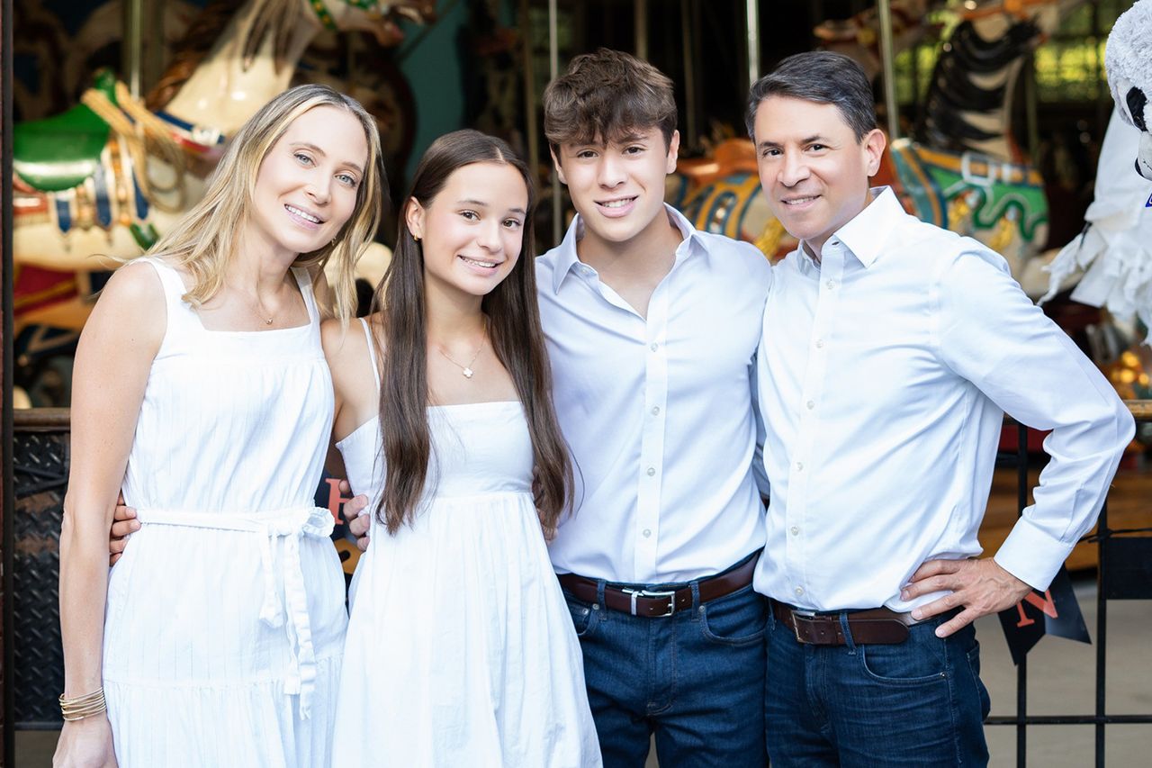 Max Uribe and his family The Uribe familyCredit: Juan Uribe and the Uribe family