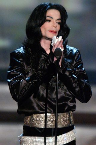 Michael Jackson at the 2003 Radio Music Awards.Credit: M. Caulfield/WireImage