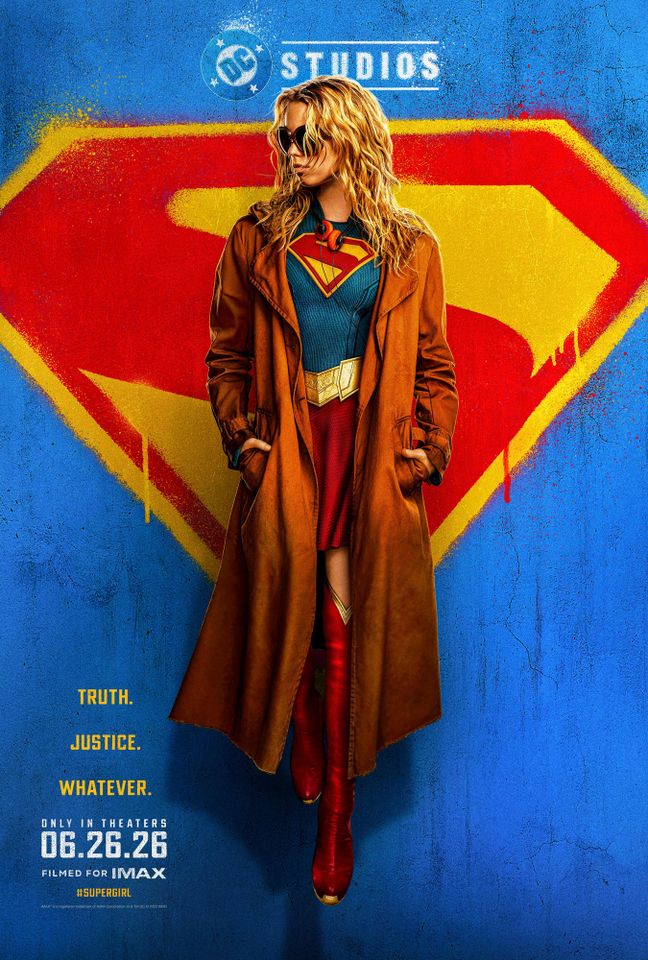 Supergirl Poster Milly Alcock in SupergirlCredit: DC