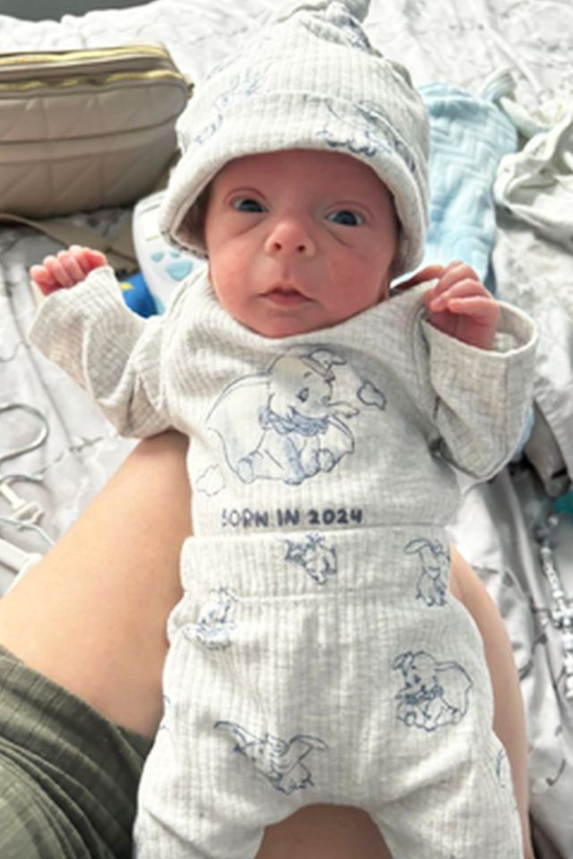 HUGO TREECE WHO TRAGICALLY DIED AT THREE MONTHS OLD IN APRIL 2024 Baby Hugo, who was born in April 2024Credit: Kennedy News and Media
