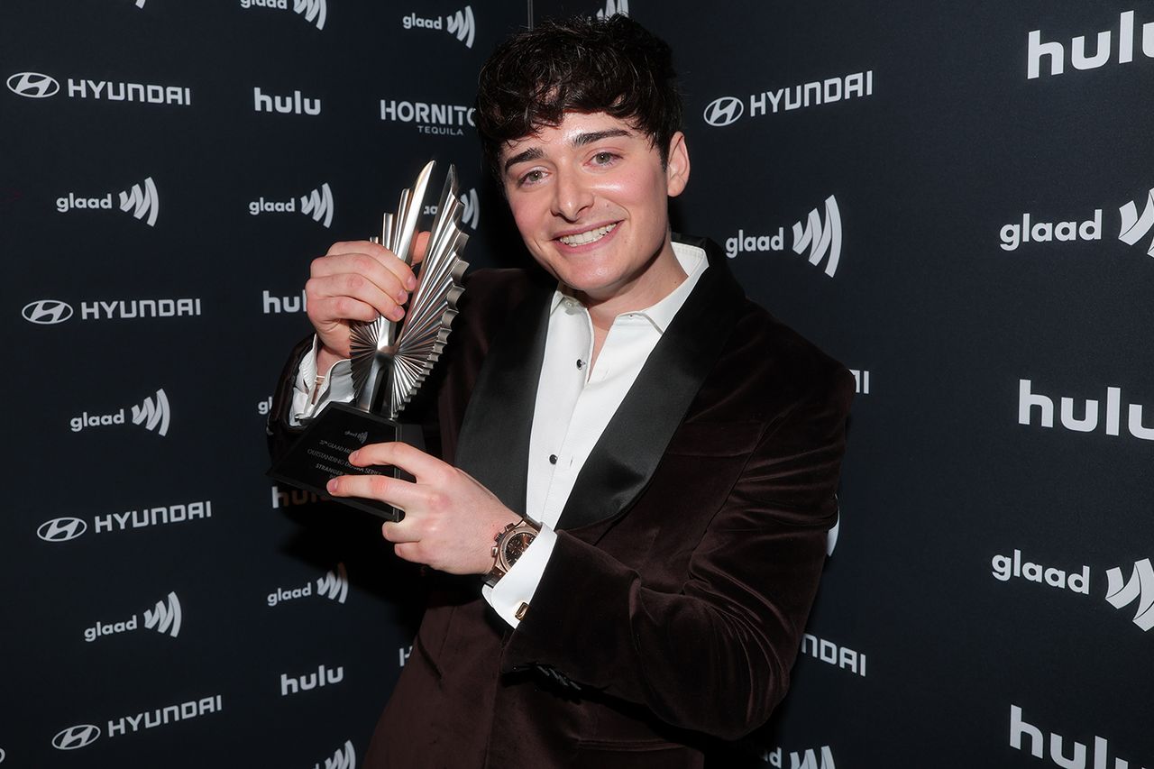 Noah Schnapp at the 37th GLAAD Media Awards Noah SchnappCredit: Christopher Polk/Billboard via Getty