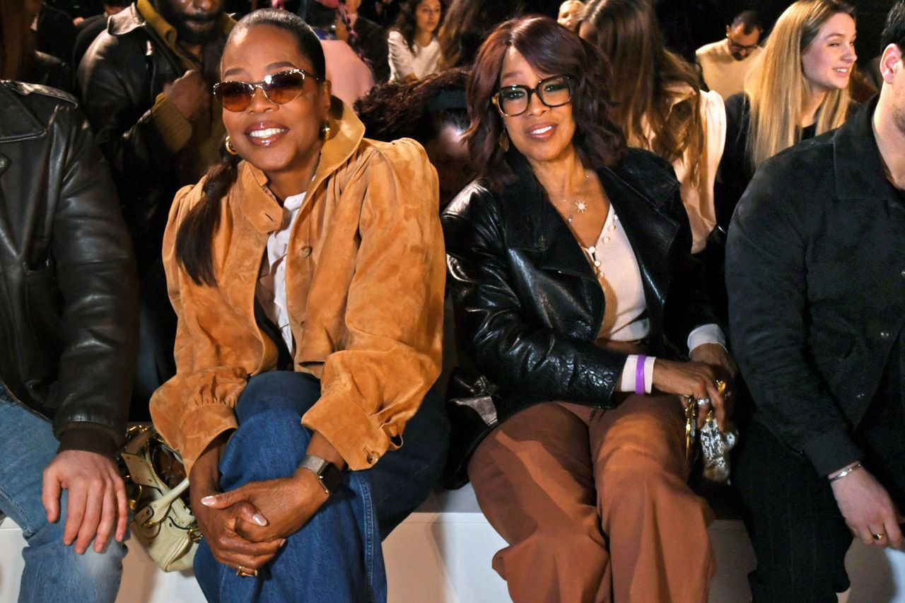 Oprah Winfrey at the Chloe fashion show Oprah Winfrey and Gayle King at the Chloé show at Paris Fashion Week on March 5, 2026Credit: Dave Benett/Getty
