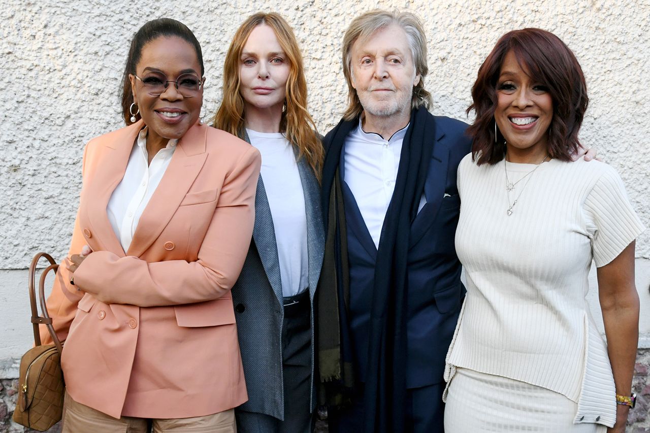 Oprah Winfrey, Stella McCartney, Paul McCartney and Gayle King attend Stella McCartney WI26 Show Oprah Winfrey, Stella McCartney, Paul McCartney and Gayle King.Credit: Dave Benett/Getty