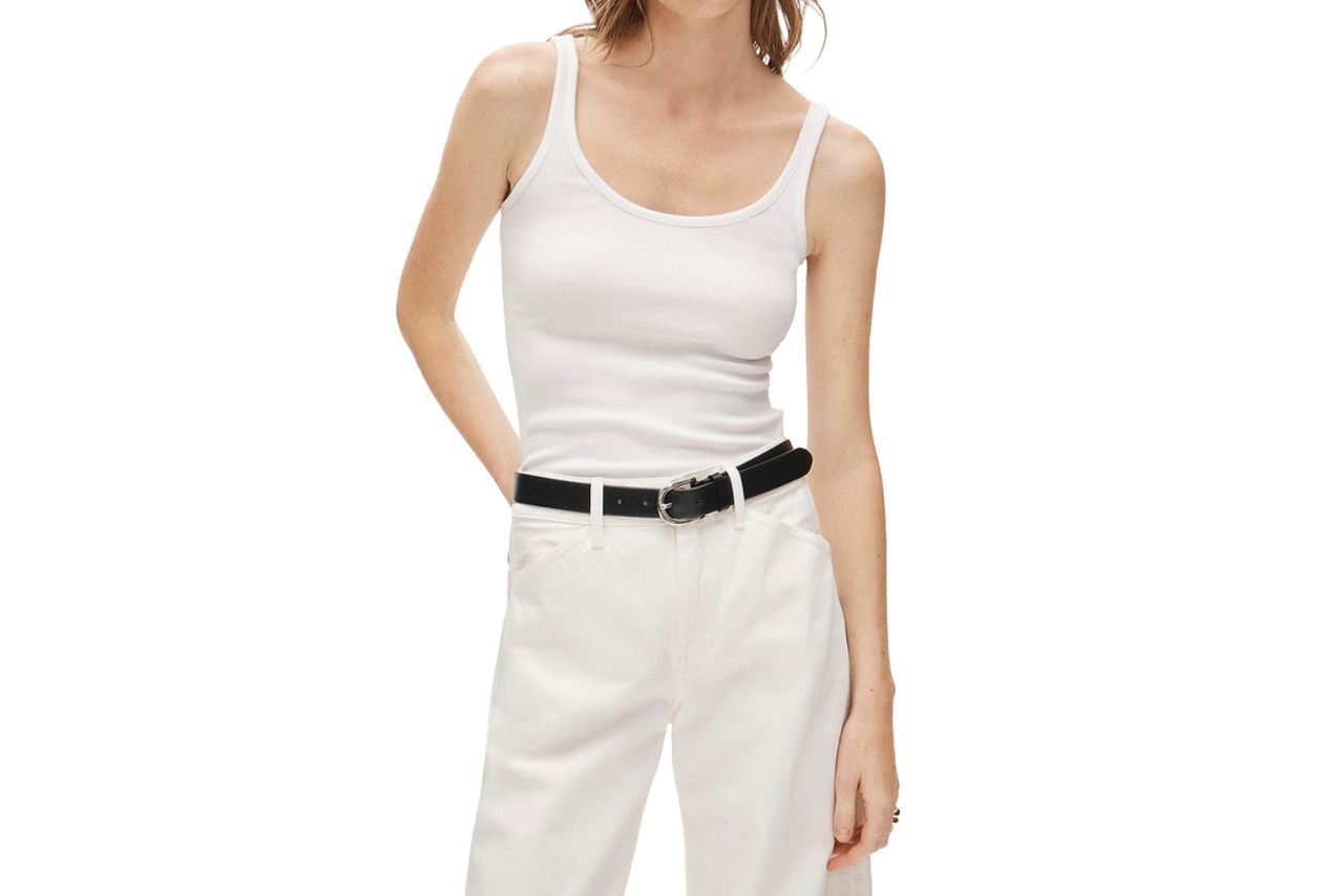 Perfect rib scoopneck tank top Credit: Jcrew