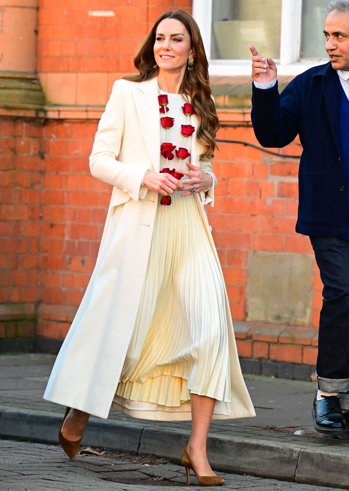 Princess Kate in Leicester, U.K., on Mar. 5, 2026Credit: Victoria Jones/Shutterstock
