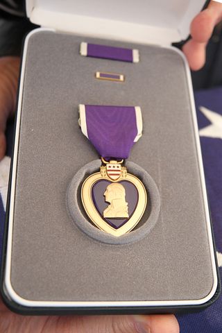 Purple Heart. A Purple Heart.Credit: Suzanne Kreiter/The Boston Globe via Getty