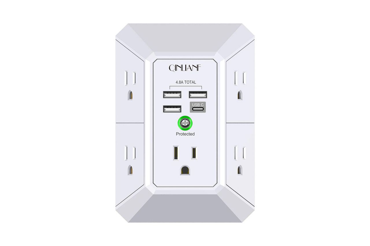 Amazon Prime Day Qinlianf USB Charging Port Surge Protector Outlet Extender Credit: Amazon