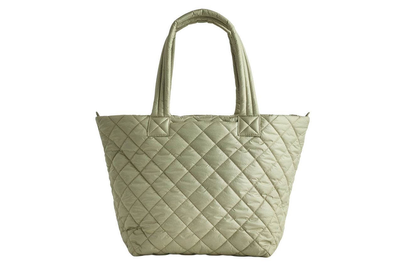 Quince Transit Quilted Carry-All Tote Credit: Quince