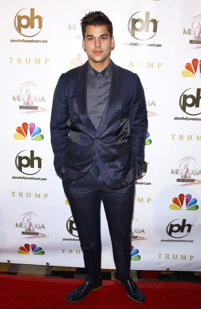 Rob Kardashian At Miss USA 2012