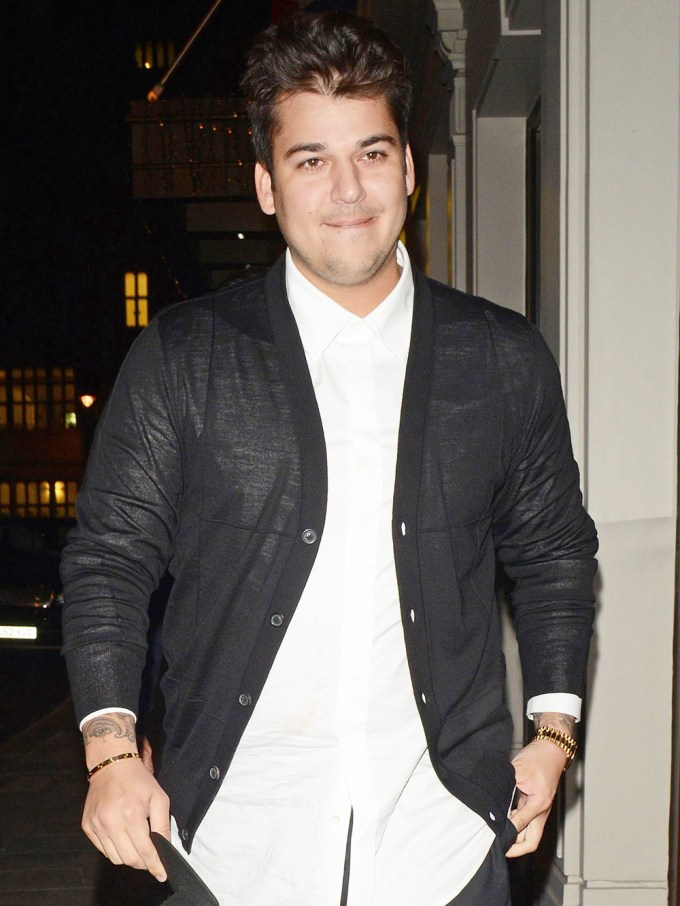 Rob Kardashian In London