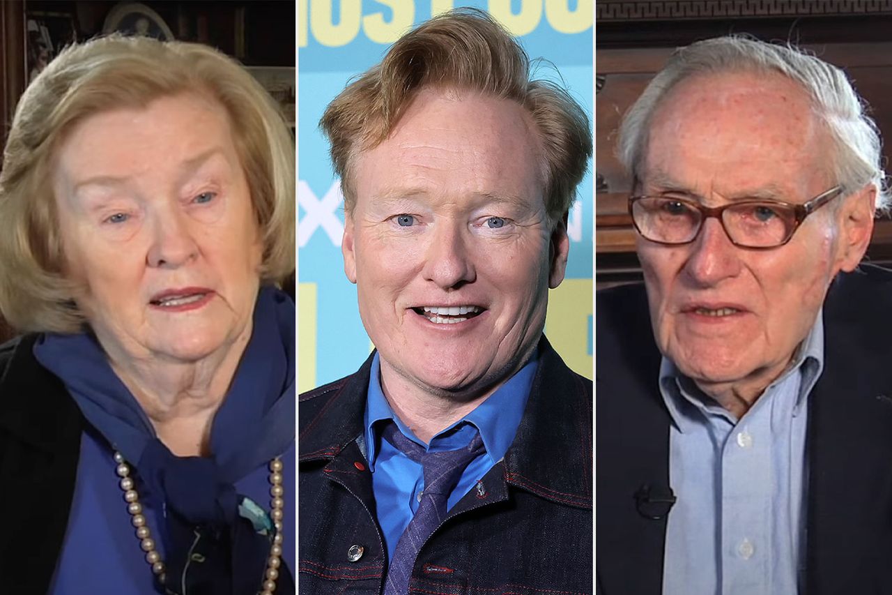 Ruth O'Brien (left); Conan O'Brien (center); Dr. Thomas O'Brien (right)Credit: iRelaunch; Kevin Winter/Getty; iRelaunch