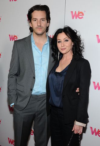 Kurt Iswarienko and Shannen DohertyCredit: Angela Weiss/Getty