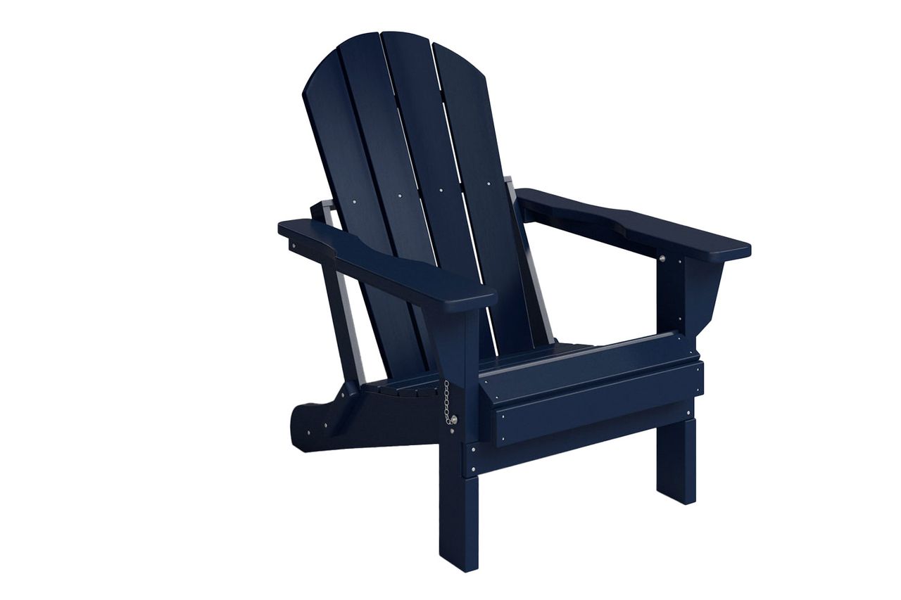 Shawnna Weather-Resistant Foldable Outdoor Adirondack Chair Credit: Wayfair