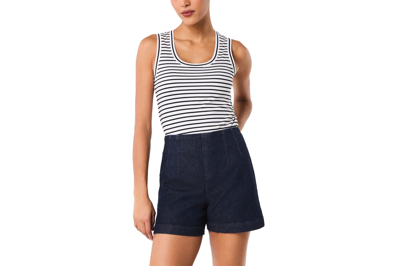 zero waistband jean short Credit: Spanx