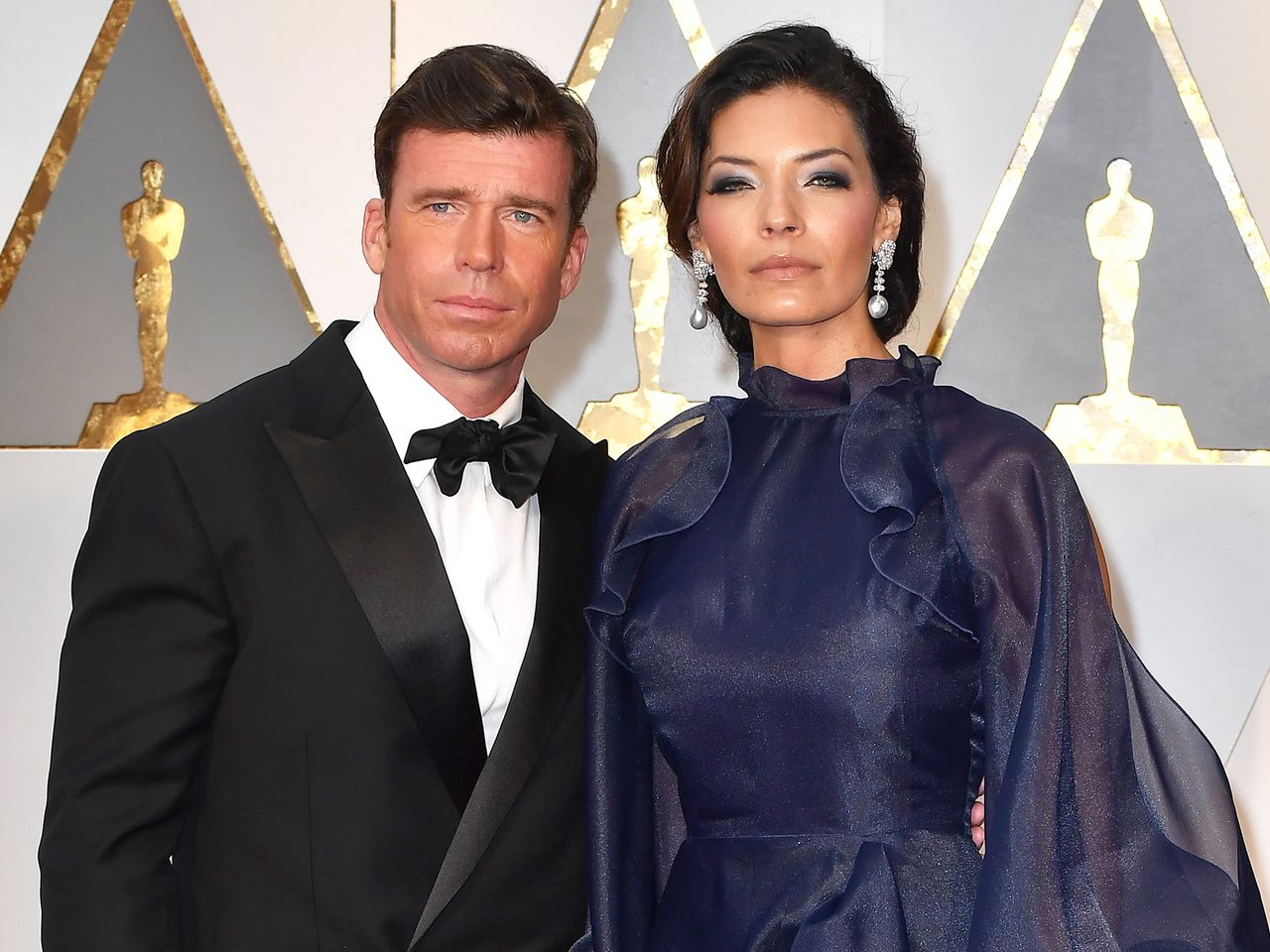 Taylor Sheridan (L) and actor Nicole Muirbrook attend the 89th Annual Academy Awards Taylor Sheridan and Nicole Muirbrook attend the 89th Annual Academy Awards on Feb. 26, 2017Credit: Jeff Kravitz/FilmMagic