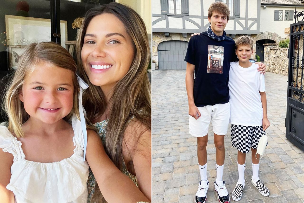 Demi Engemann and daughter Maude; Demi Engemann's stepsons, and Bret Engemann's sons Cole and RomeCredit: Demi Engemann/Instagram; Bret Engemann/Instagram