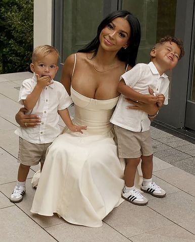 Layla Taylor and sons Oliver and MaxCredit: Layla Taylor/Instagram