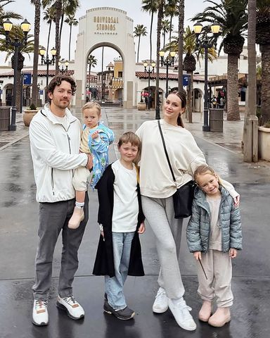 Mikayla Matthews, husband Jace Terry, and children Tommie, Haven, and BeckhamCredit: Mikayla Matthews/Instagram