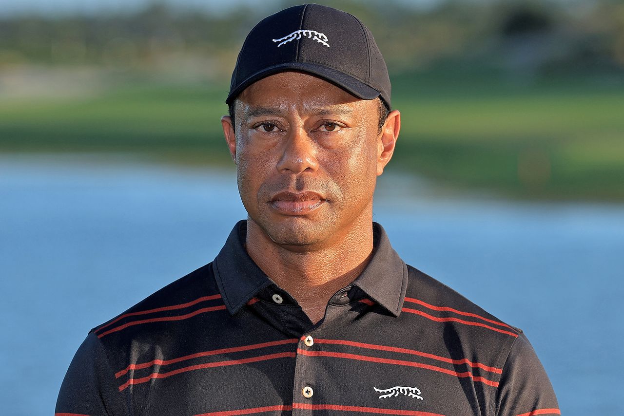 Tiger Woods on Dec. 7, 2025.Credit: David Cannon/Getty