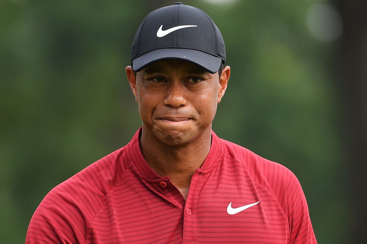 Tiger Woods in 2018.Credit: Ross Kinnaird/Getty