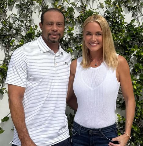 Tiger Woods and Vanessa Trump.Credit: Tiger Woods/Instagram