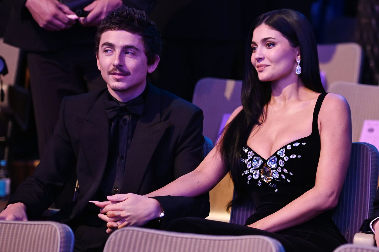 Timothée Chalamet and Kylie Jenner in the audience at the 2026 BAFTA Awards on Feb. 22.Credit: Stuart Wilson/BAFTA/Getty