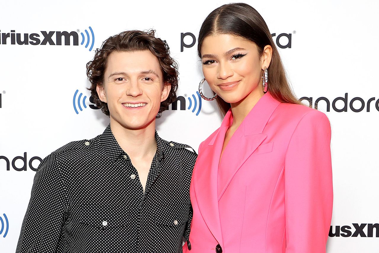 Tom Holland and Zendaya attend SiriusXM's Town Hall with the cast of Spider-Man: No Way Home Tom Holland and Zendaya attend SiriusXM's Town Hall with the cast of Spider-Man: No Way HomeCredit: Cindy Ord/Getty