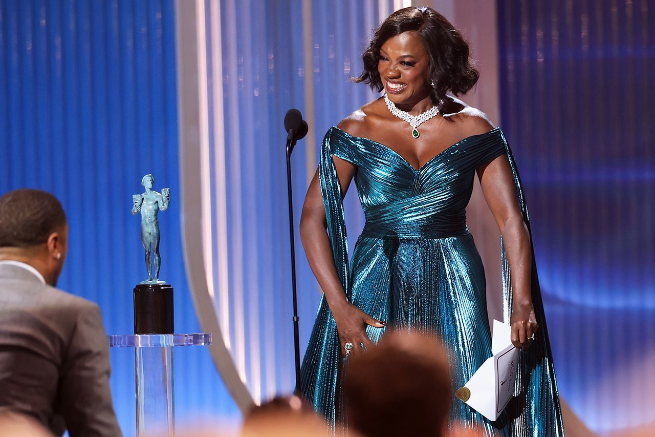 Michael B. Jordan and Viola Davis at the Actor Awards on March 1, 2026Credit: Matt Winkelmeyer/Getty