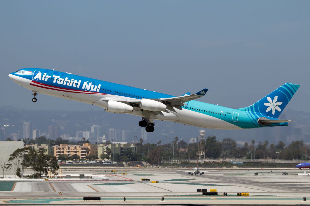 An Air Tahiti Nui planeCredit: getty