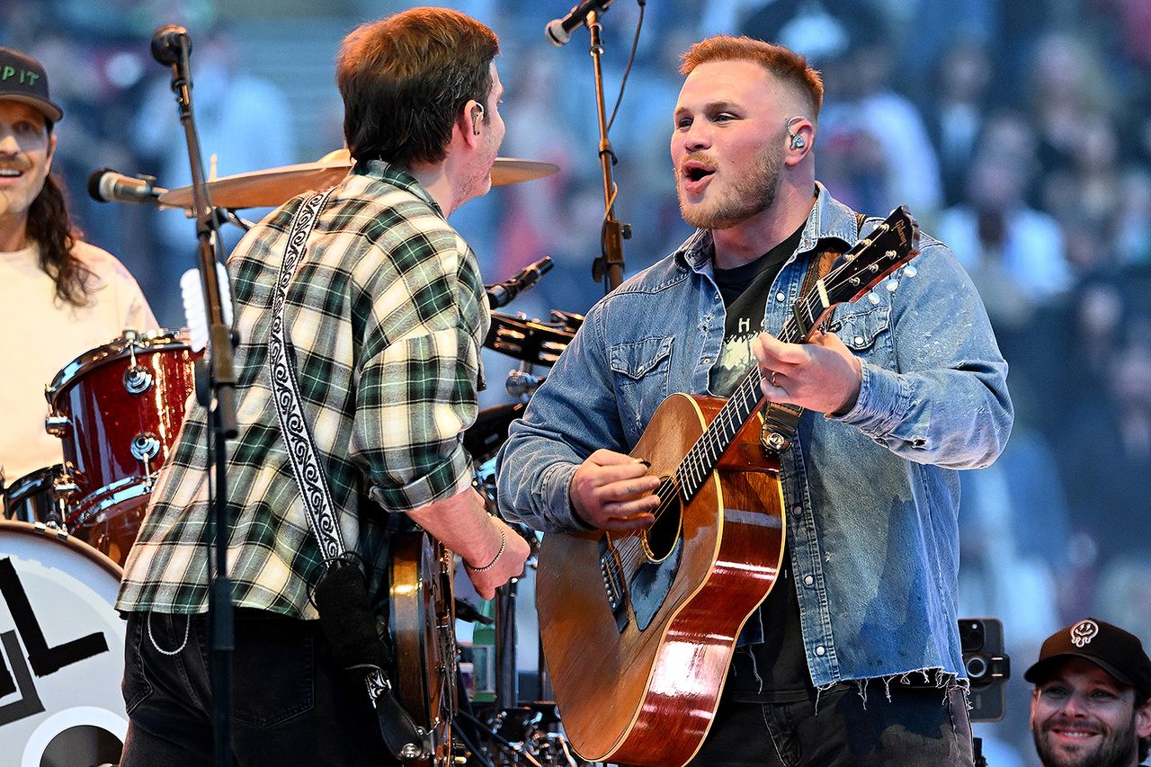 Zach Bryan in Louisville on April 11, 2026Credit: Stephen J. Cohen/Getty