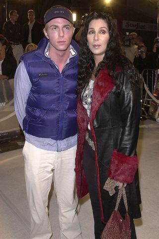 Elijah Blue Allman and Cher at the 'Blow' premiere in Los Angeles in March 2001Credit: Vince Bucci/Newsmakers