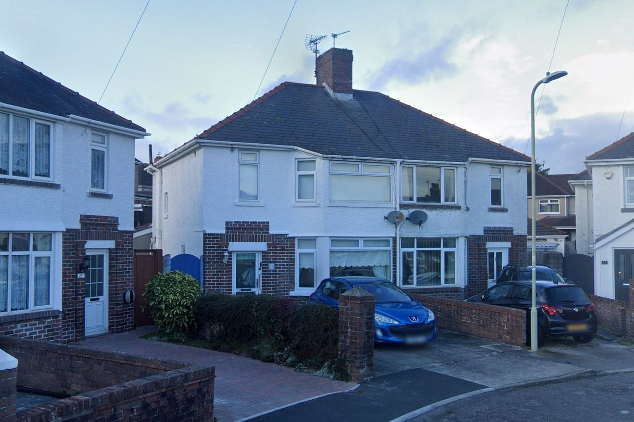 The home of Christopher PhillipsCredit: Wales News Service