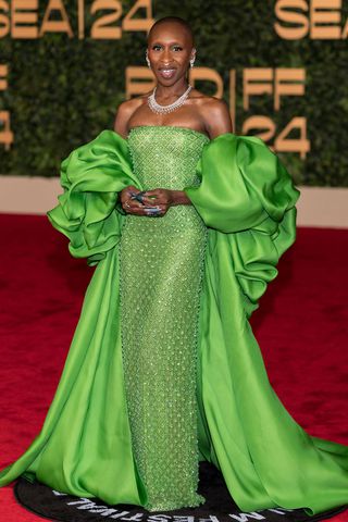 Cynthia Erivo arrives at the opening ceremony of the Red Sea International Film Festival in Jeddah, Saudi Arabia, on Dec. 5, 2024Credit: Arnold Jerocki/Getty