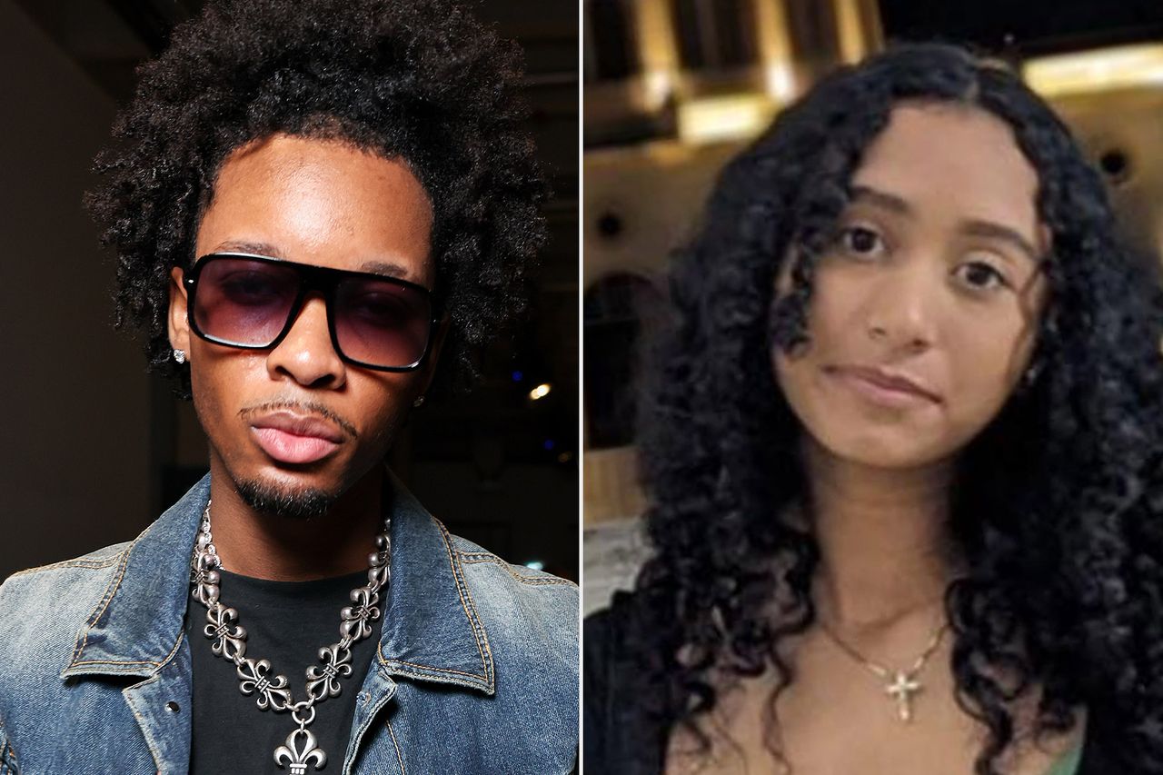 D4vd (left) and Celeste Rivas Hernandez (right).Credit: Lyvans Boolaky/Getty ; Riverside Sherrif's Office