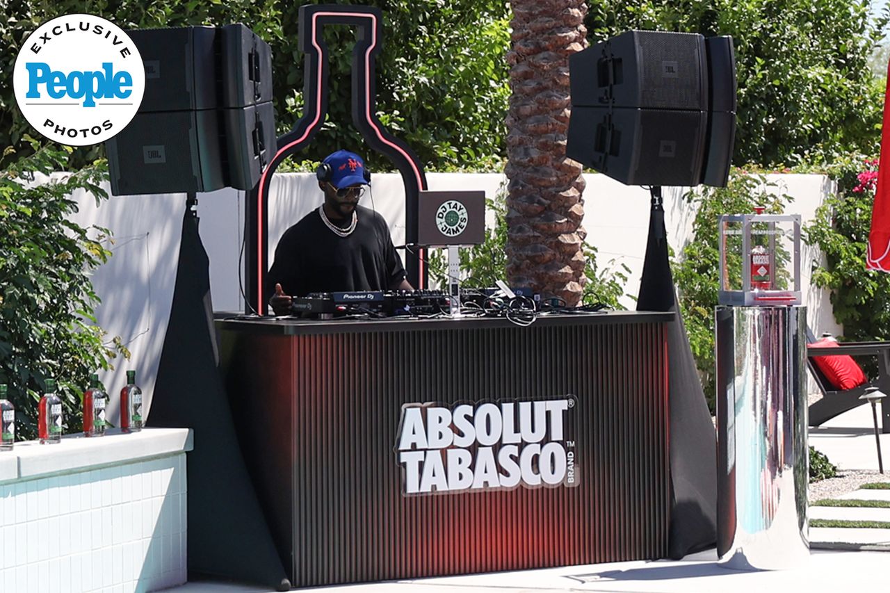 DJ Tay James Absolut DJ Tay James performs at Absolut Hottest Brunch: Desert Edition in Indio, Calif. on April 11, 2026Credit: Michael Simon