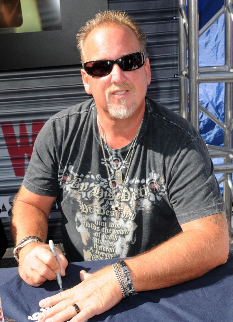 HOLLYWOOD, CA - JUNE 12: Reality star Darrell Sheets participates in A&E's "Storage Wars" Lockbuster Tour held in front of the Dobly Theater at Hollywood & Highland on June 12, 2012 in Hollywood, California. (Photo by Albert L. Ortega/Getty Images)
