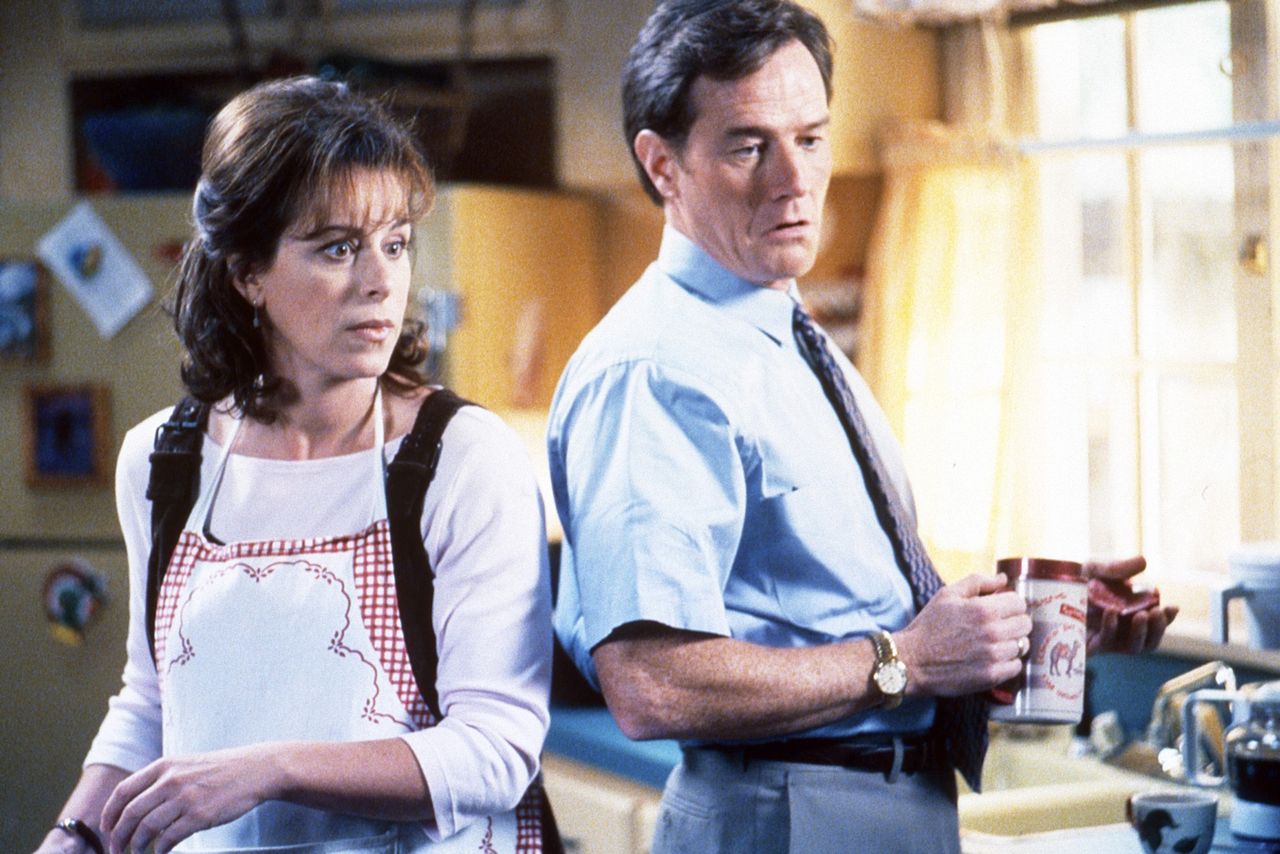 Jane Kaczmarek, Bryan Cranston, 'Rollerskates', season 1, ep. 12, aired 4/16/2000 Jane Kaczmarek and Bryan Cranston in 'Malcolm in the Middle' in 2006Credit: Everett